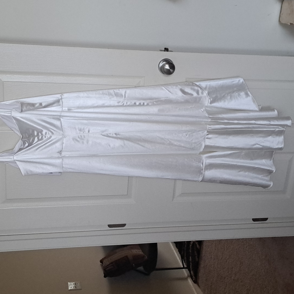 Nwt Satin Look DRESS - Picture 4 of 14